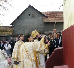 Resfinţirea bisericii parohiei Iaz